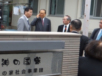 児童養護施設を見学。（平成24年6月　国立市）
