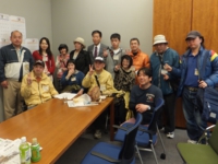 地元大分よりニューフレンドひまわり御一行様と。（平成25年3月　官邸）