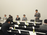 超党派国際海洋議連設立総会に副幹事長として参画。（平成26年10月29日　衆院第１議員会館）