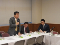 教育再生実行本部発達障害分科会にて（平成27年2月20日　議員会館）