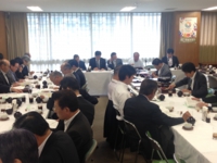 浄化槽推進議院連盟総会に参加（平成２７年６月９日　自民党本部）　