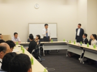 全国手をつなぐ育成会連合会にて冒頭挨拶（平成２７年７月２８日参・議員会館）　
