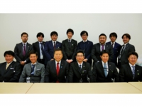 大分市工業連合会青年部会と面会（平成29年1月13日　参・議員会館）